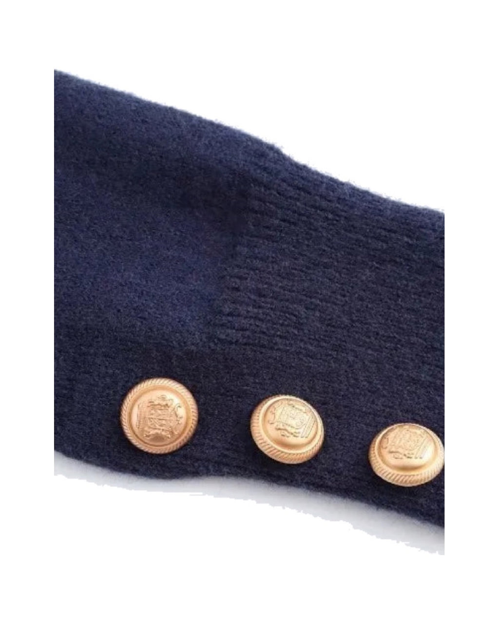 Cardigan en maille à lavallière Coupe courte