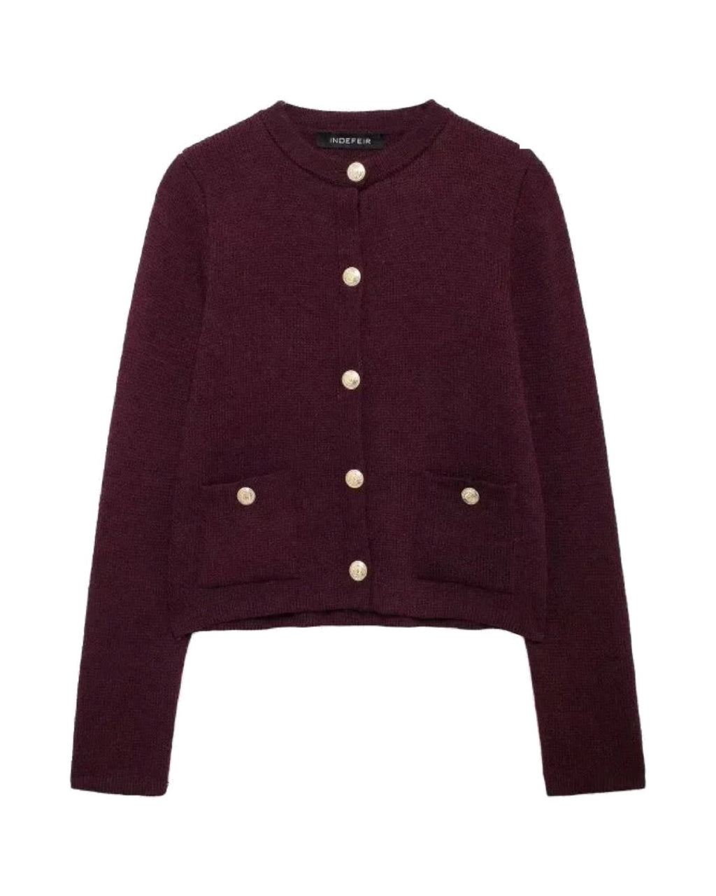 Cardigan en maille texturée
