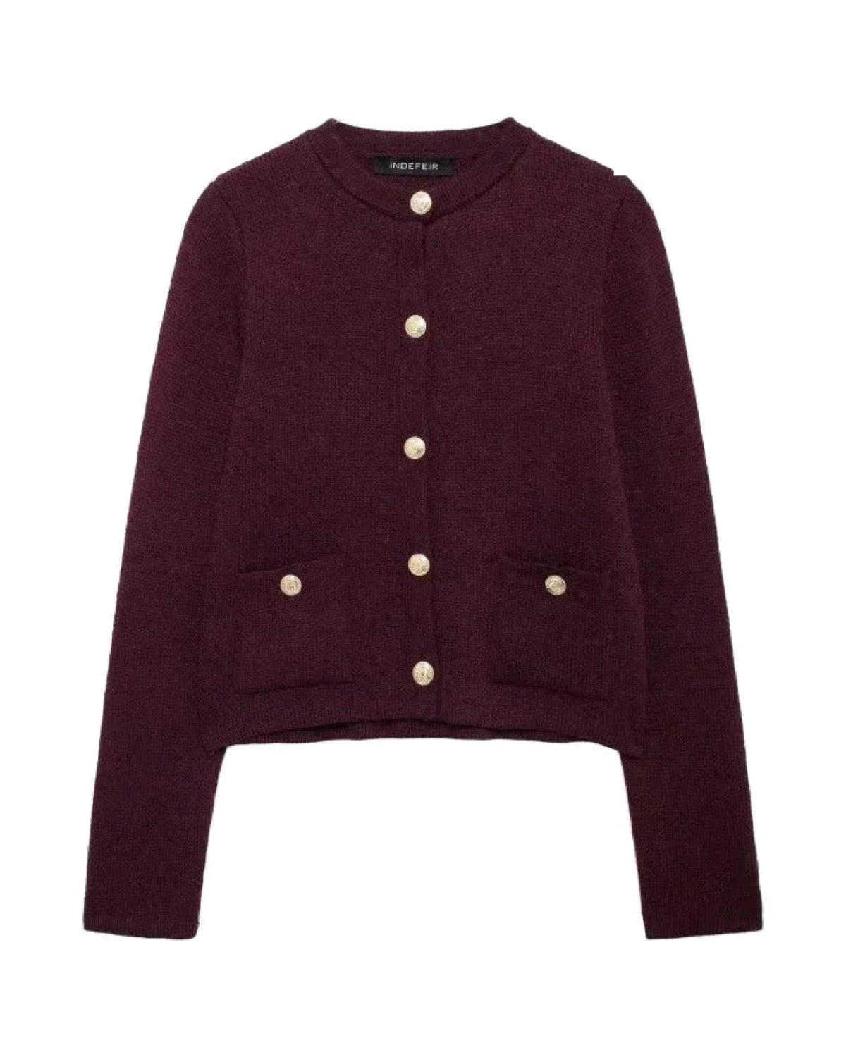 Cardigan en maille texturée