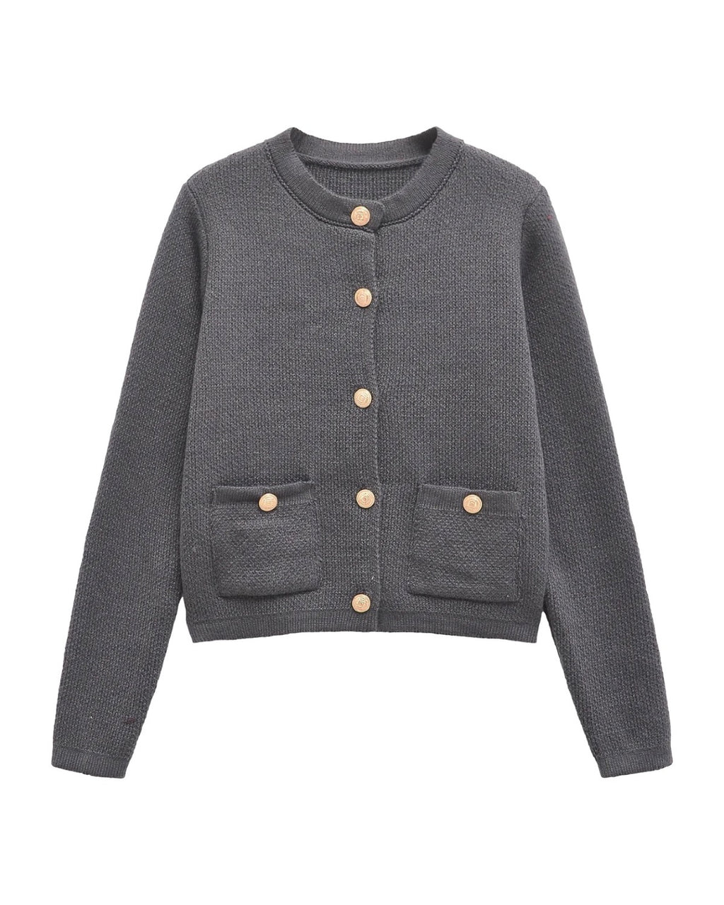 Cardigan en maille texturée