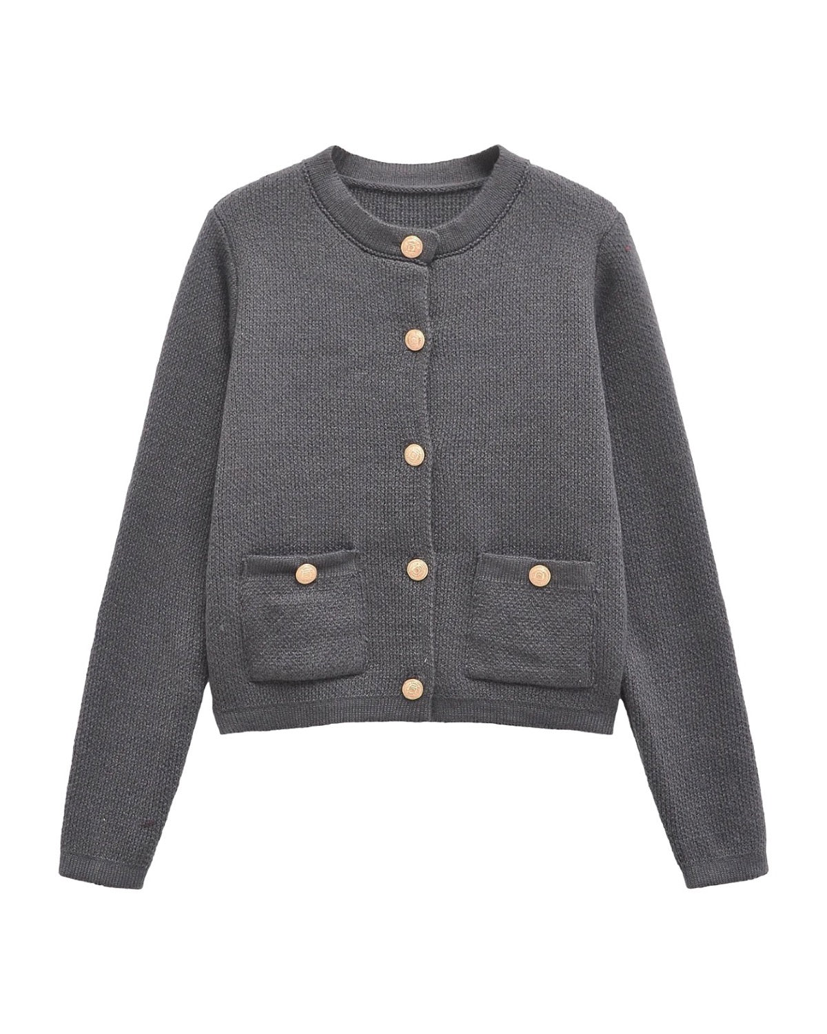 Cardigan en maille texturée
