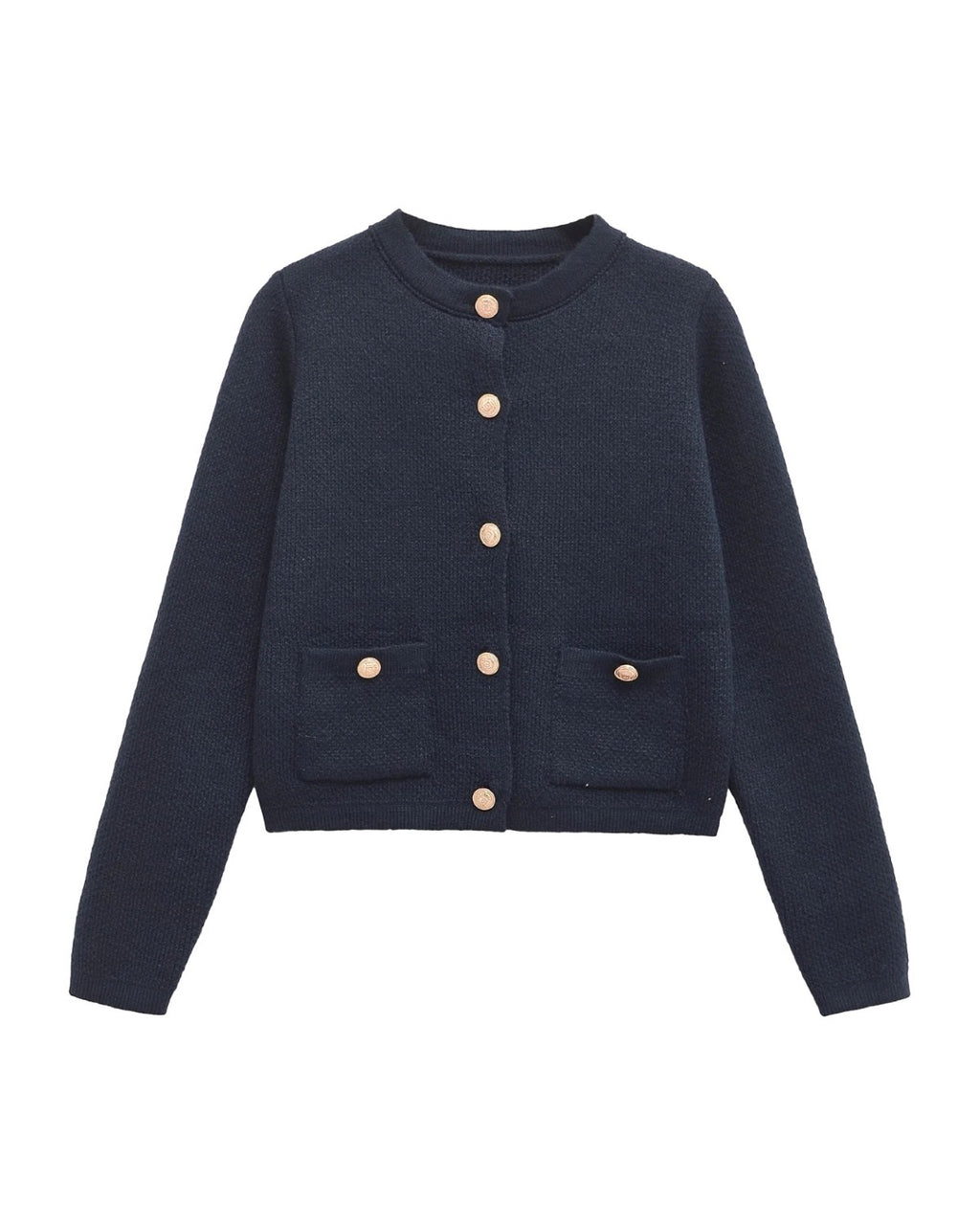 Cardigan en maille texturée