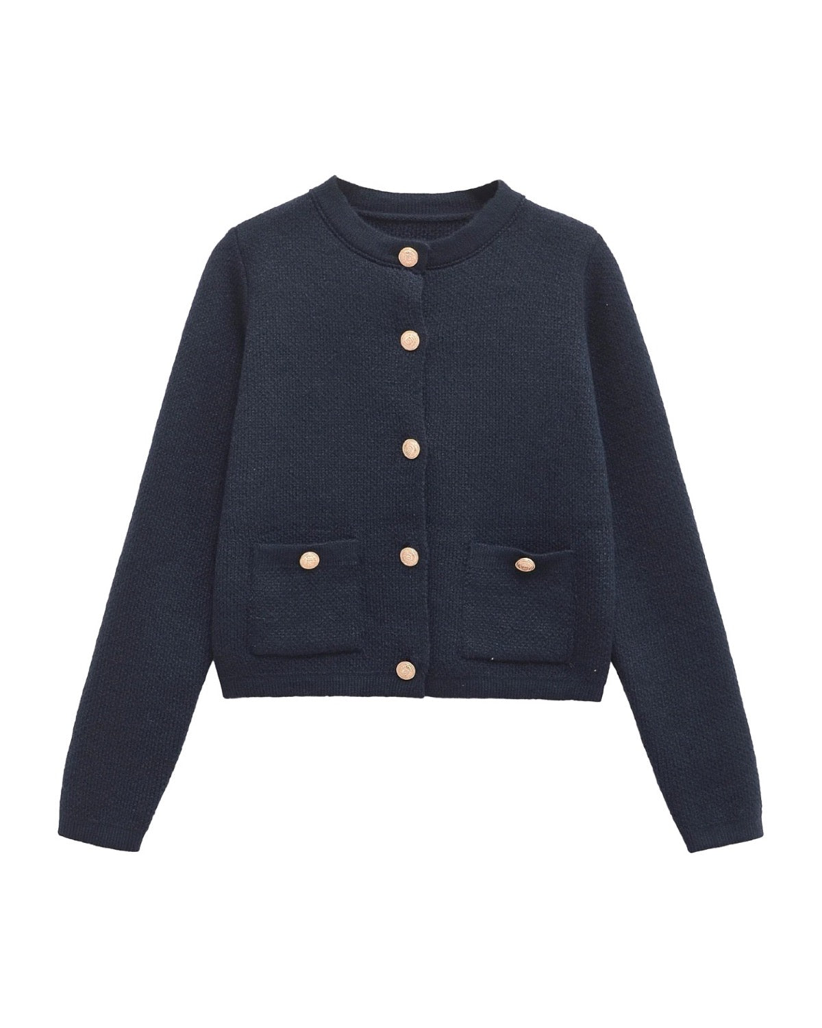 Cardigan en maille texturée