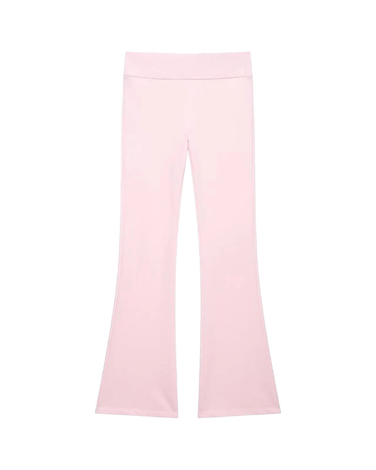 Ensemble veste zippée col montant et pantalon flare