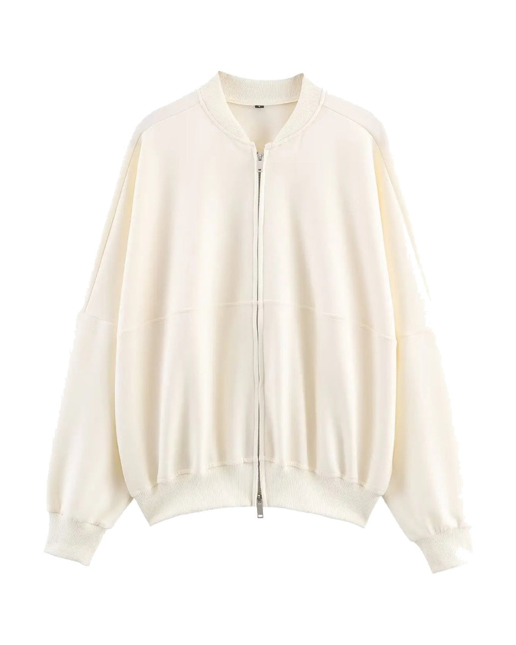 Ensemble bomber zippé et pantalon flare