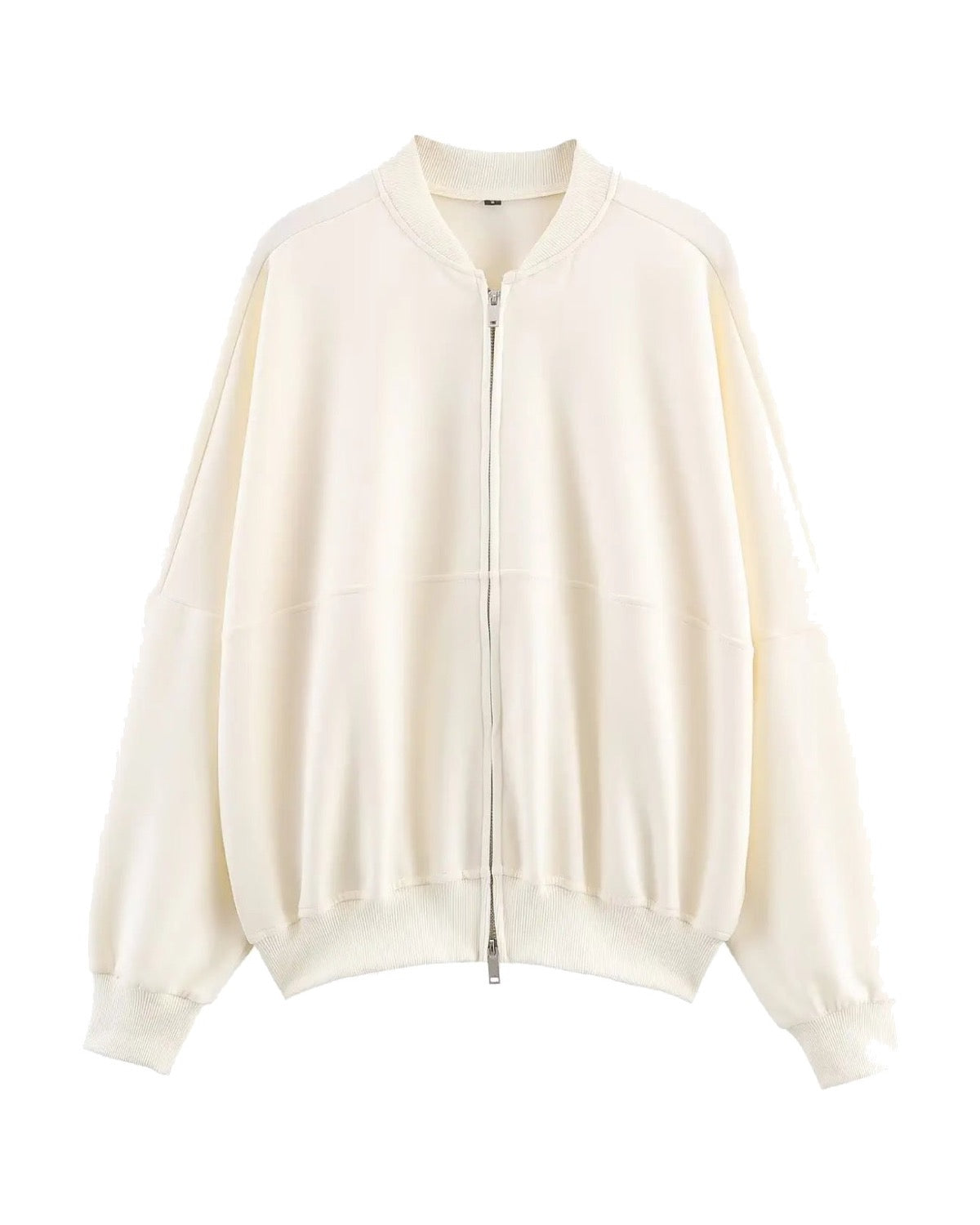 Ensemble bomber zippé et pantalon flare