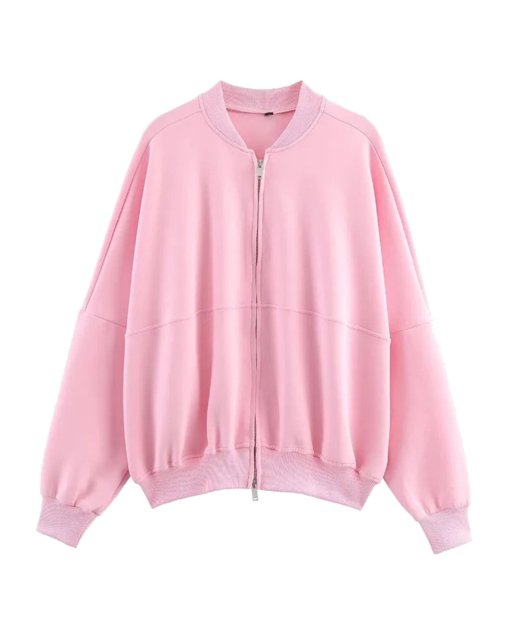 Ensemble bomber zippé et pantalon flare