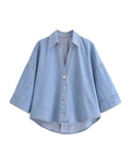 Ensemble chemise et pantalon large