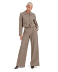 Ensemble veste courte et pantalon large