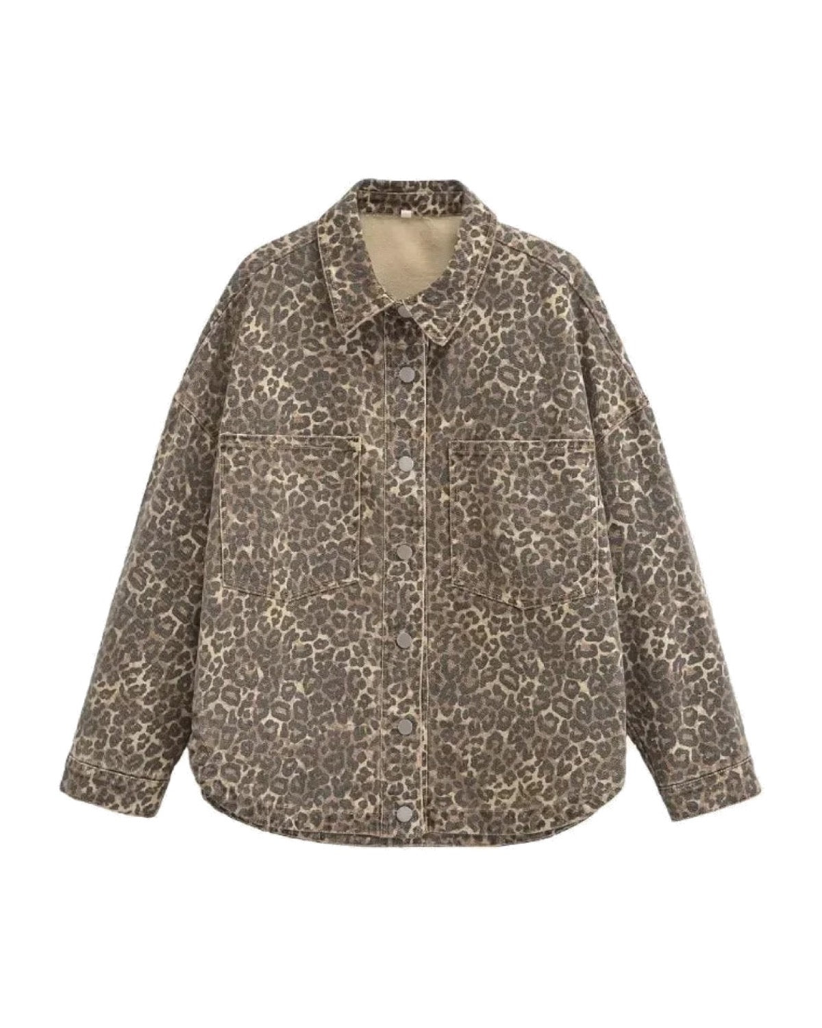 Surchemise léopard  Coupe oversize