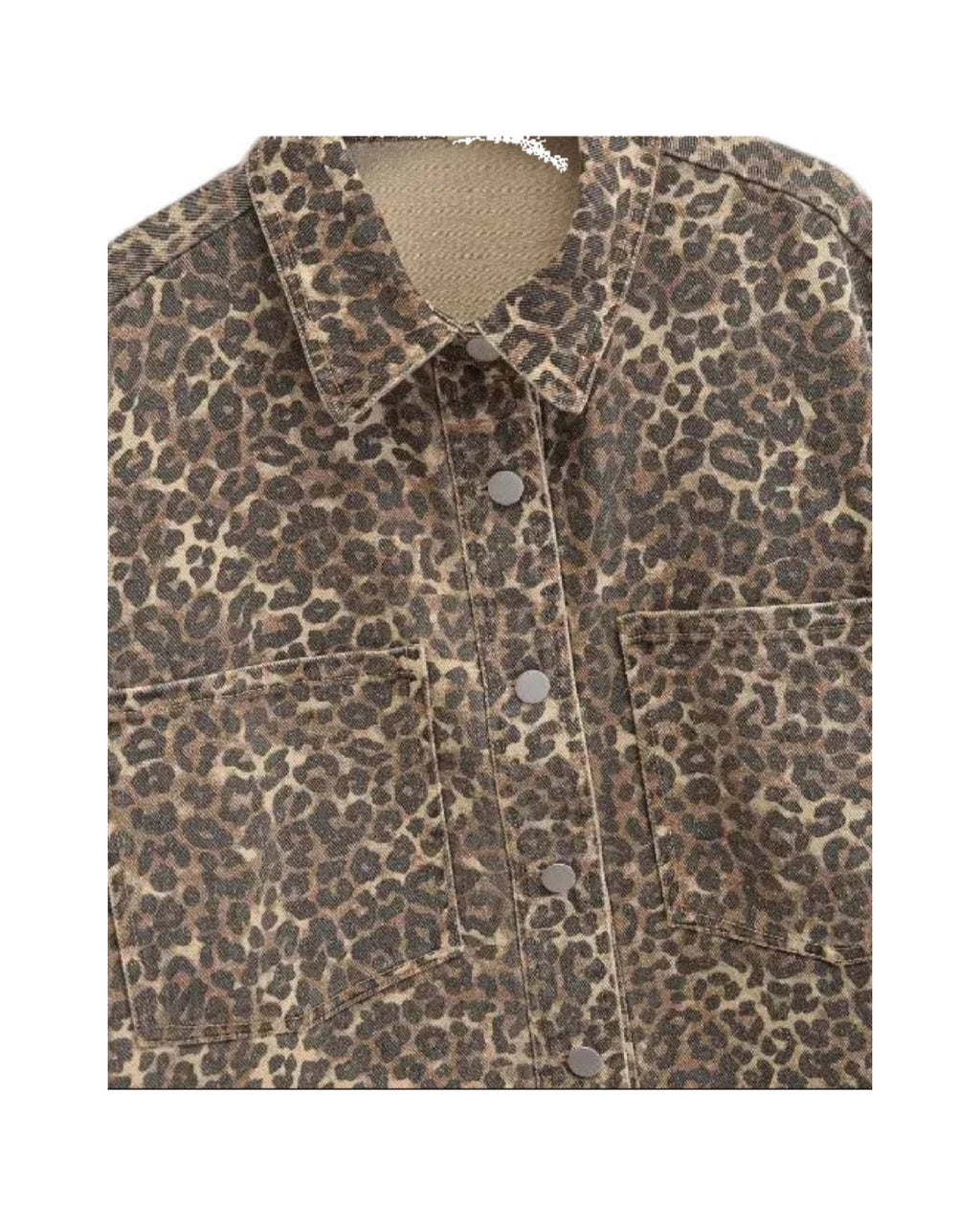 Surchemise léopard  Coupe oversize