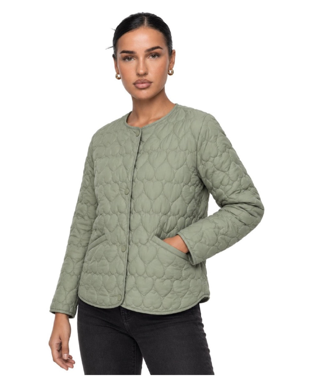 Veste matelassée légère Matelassage cœur