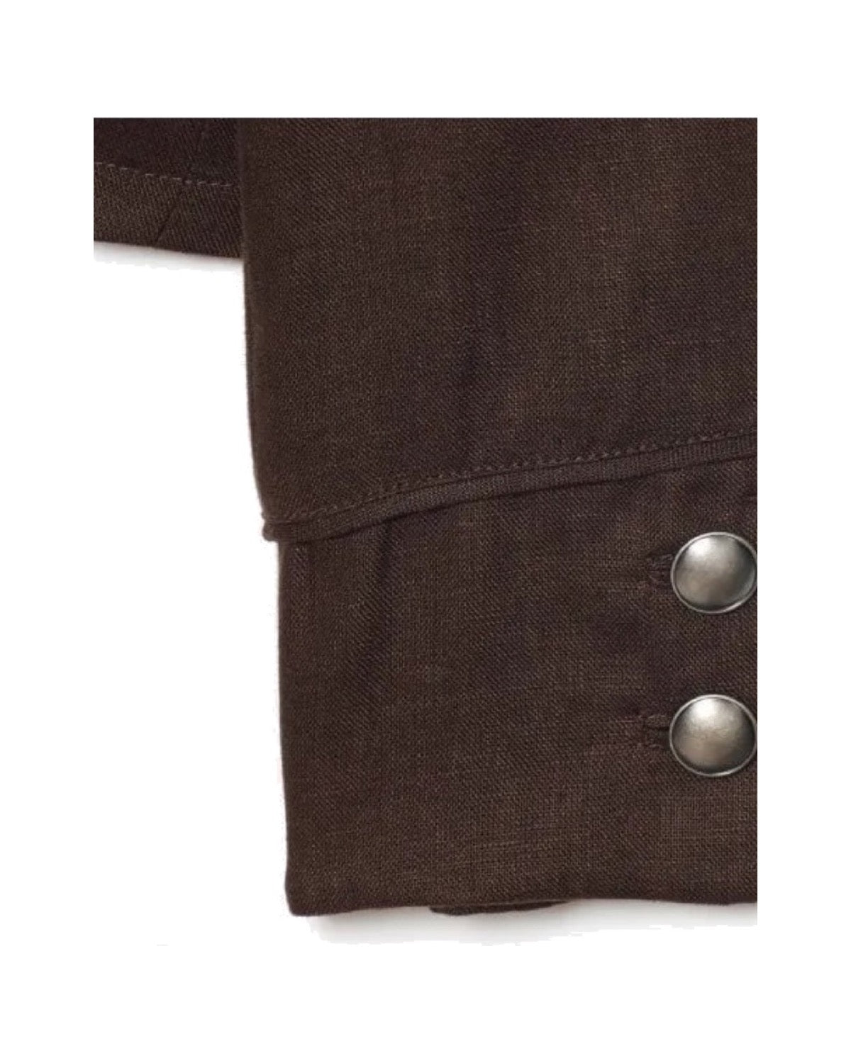 Blazer court style militaire Col montant  Double boutonnage
