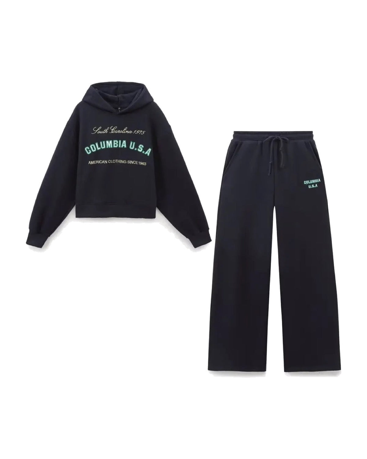 Ensemble hoodie et pantalon large Coupe oversize