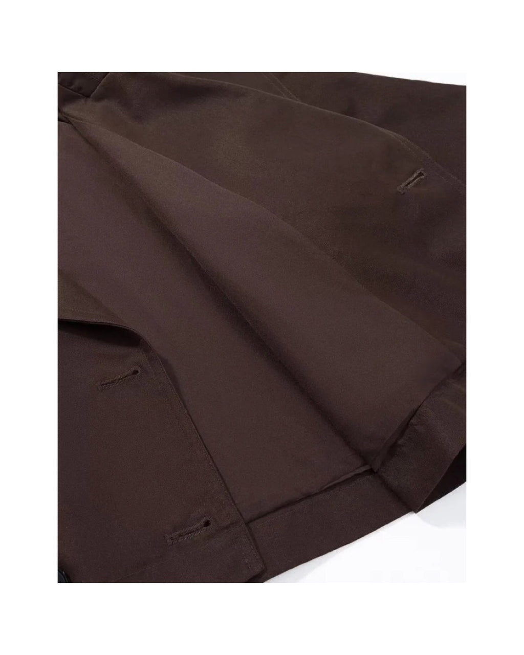 Trench court croisé Col tailleur et pattes de serrage